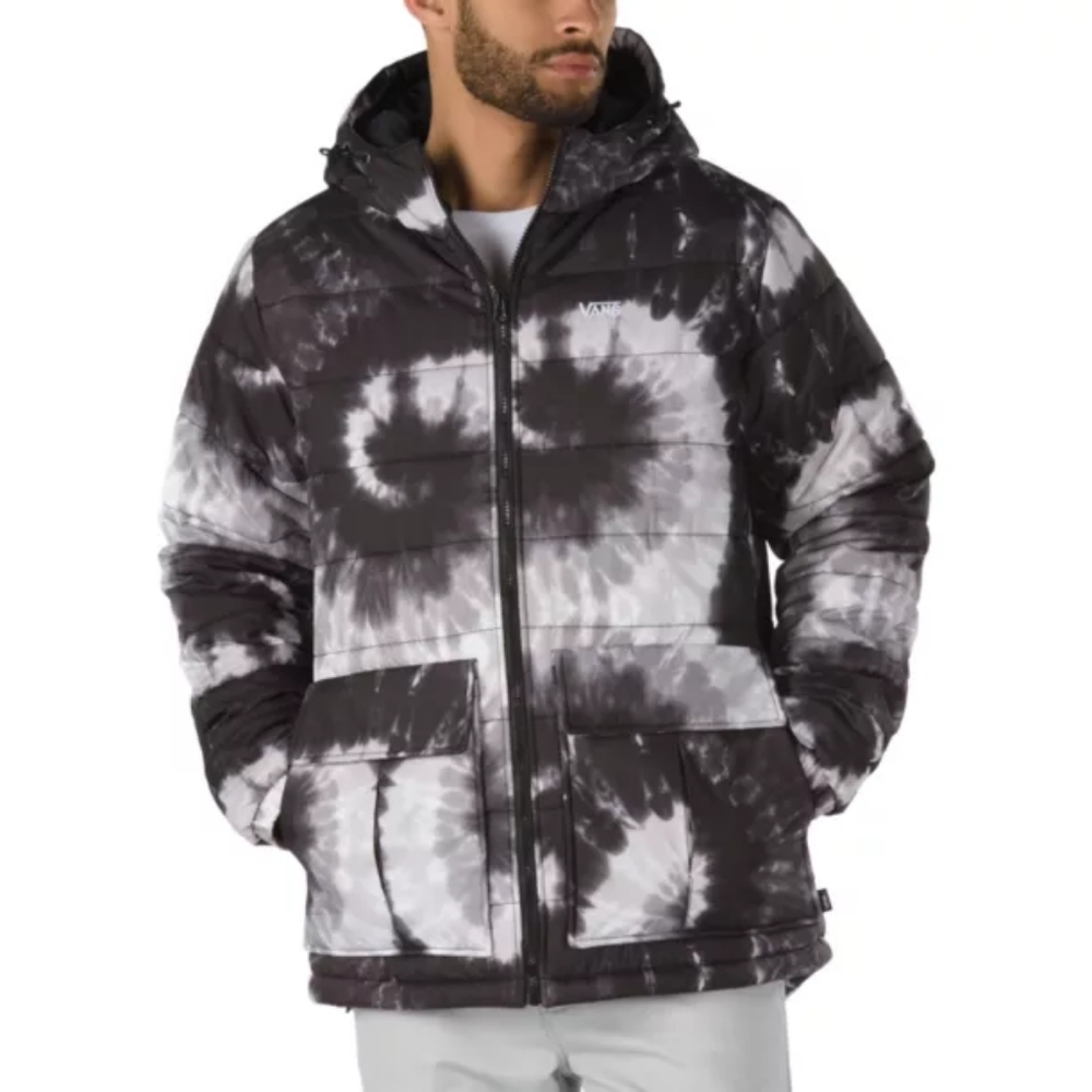 Vans Tie Dye Mens Hooded Coat Snowboard Jacket